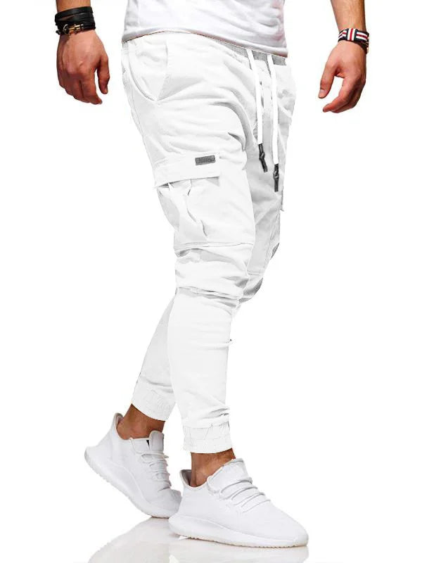 Schwarze Casual Jogger-Haremhosen - Leo