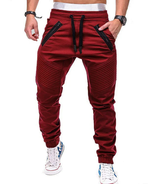 Schwarze Casual Jogger-Haremhosen - Leo