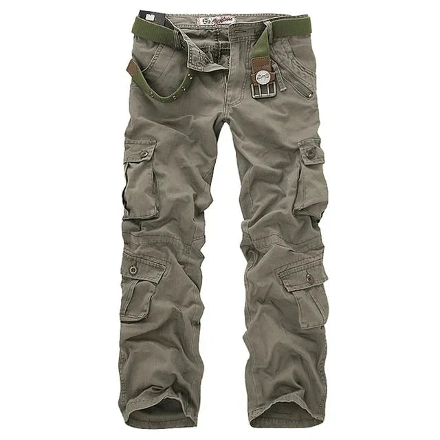 Donald - Grasgrüne Camo Joggers