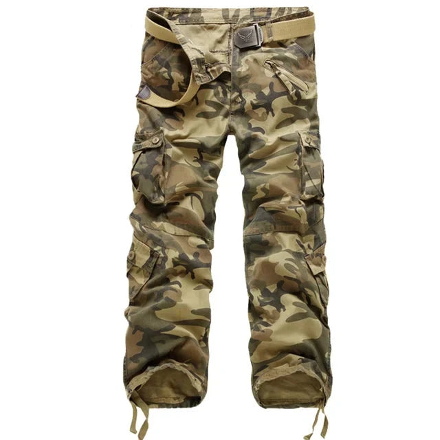 Donald - Grasgrüne Camo Joggers