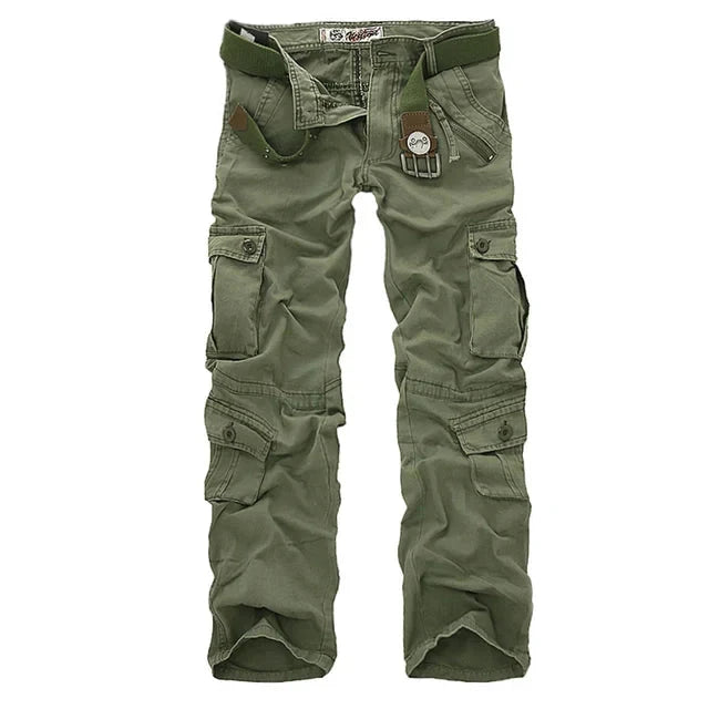 Donald - Grasgrüne Camo Joggers