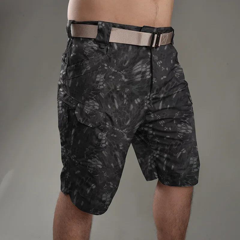Schwarze Taktische Shorts für den Sommer - Max