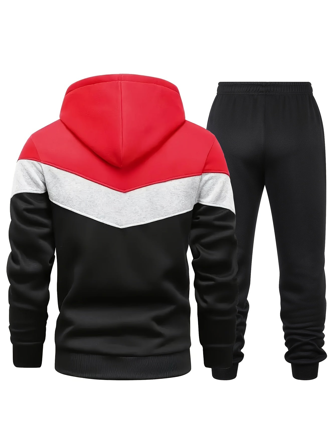 Zweiteiliges Sport-Set Weiß – Leo