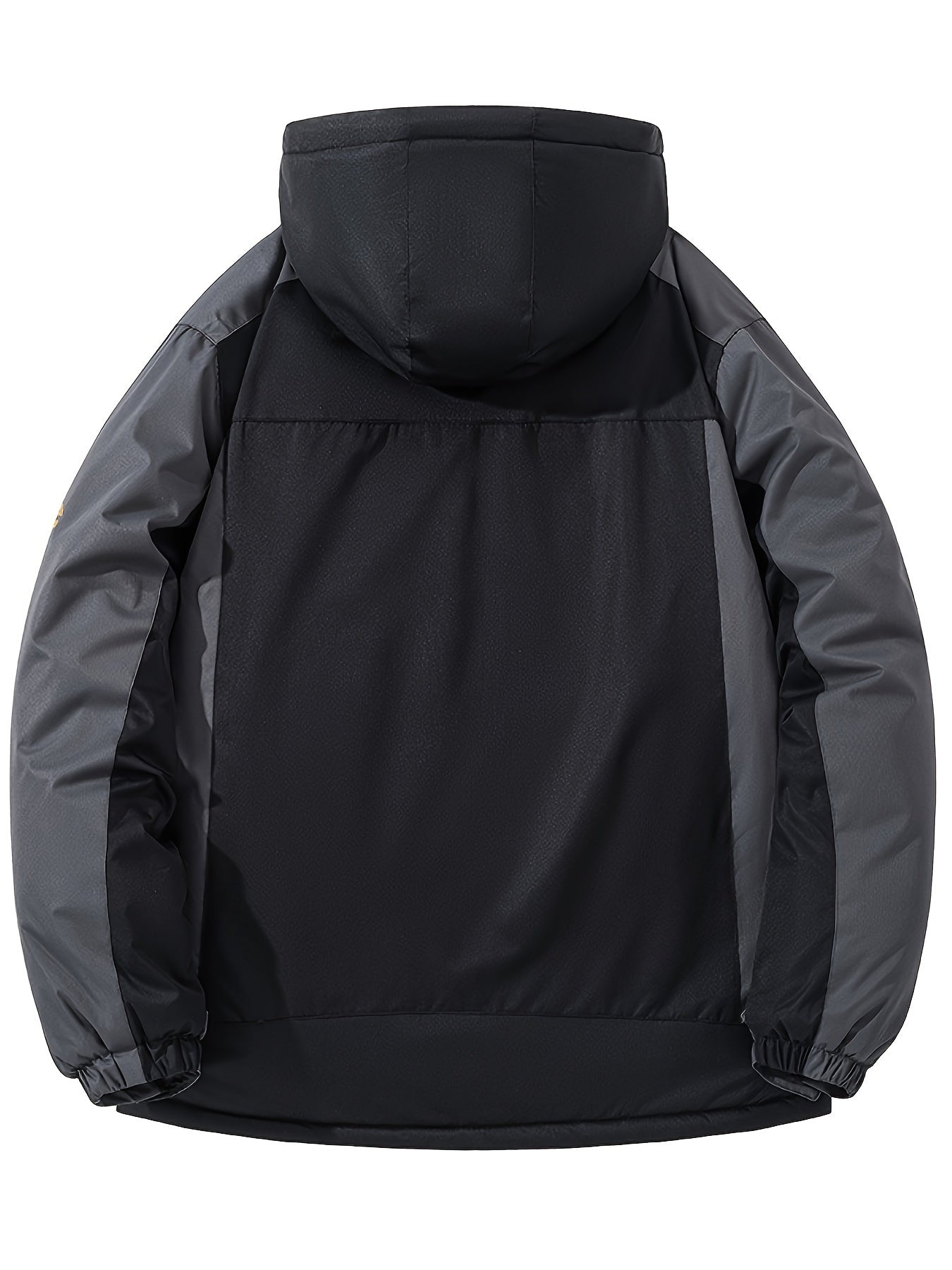 Schwarze Fleece-Winterjacke – Max