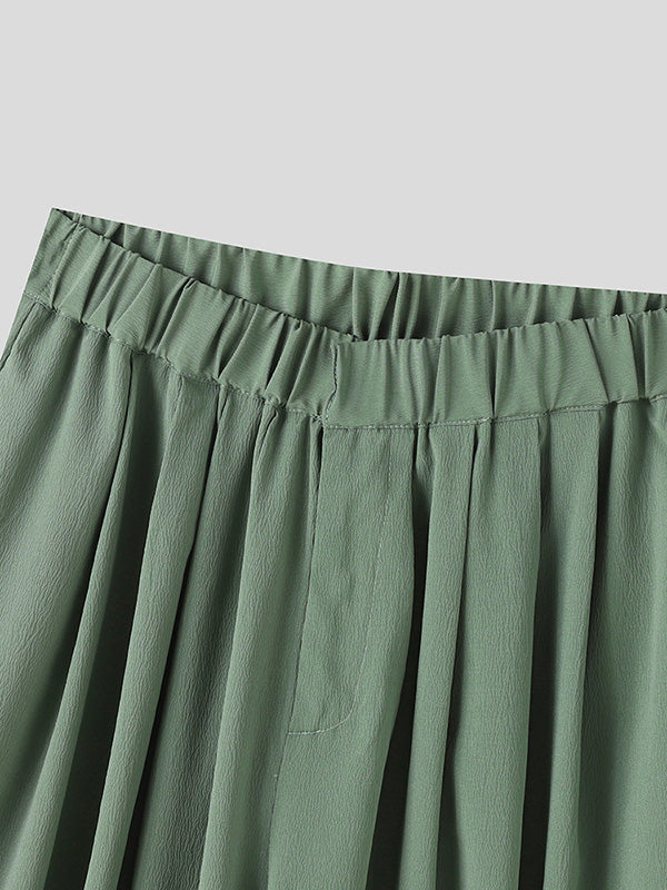 Schwarze Weite Freizeithose für Damen - Clara