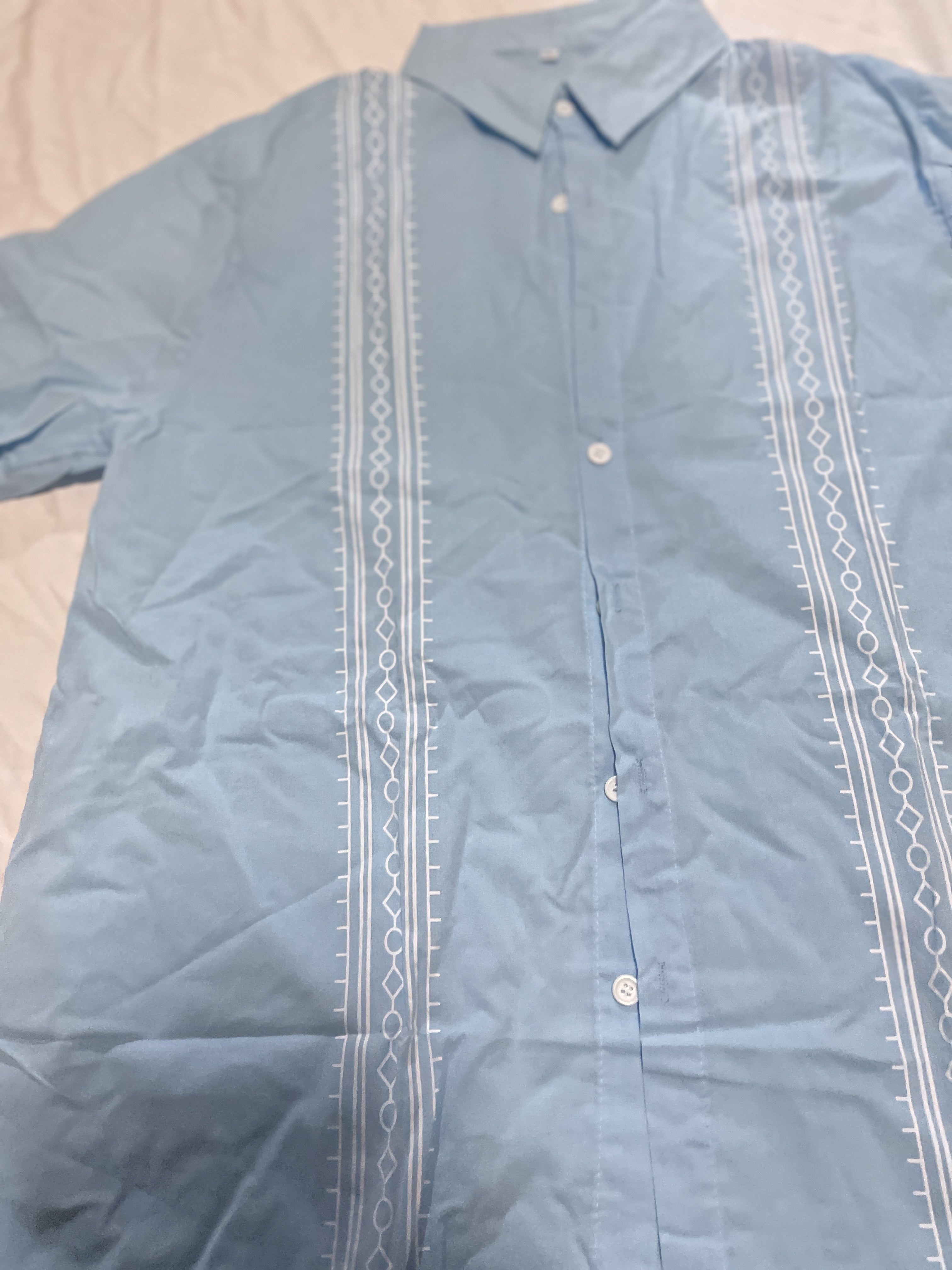 Khaki Geometrisches Hemd - Tom