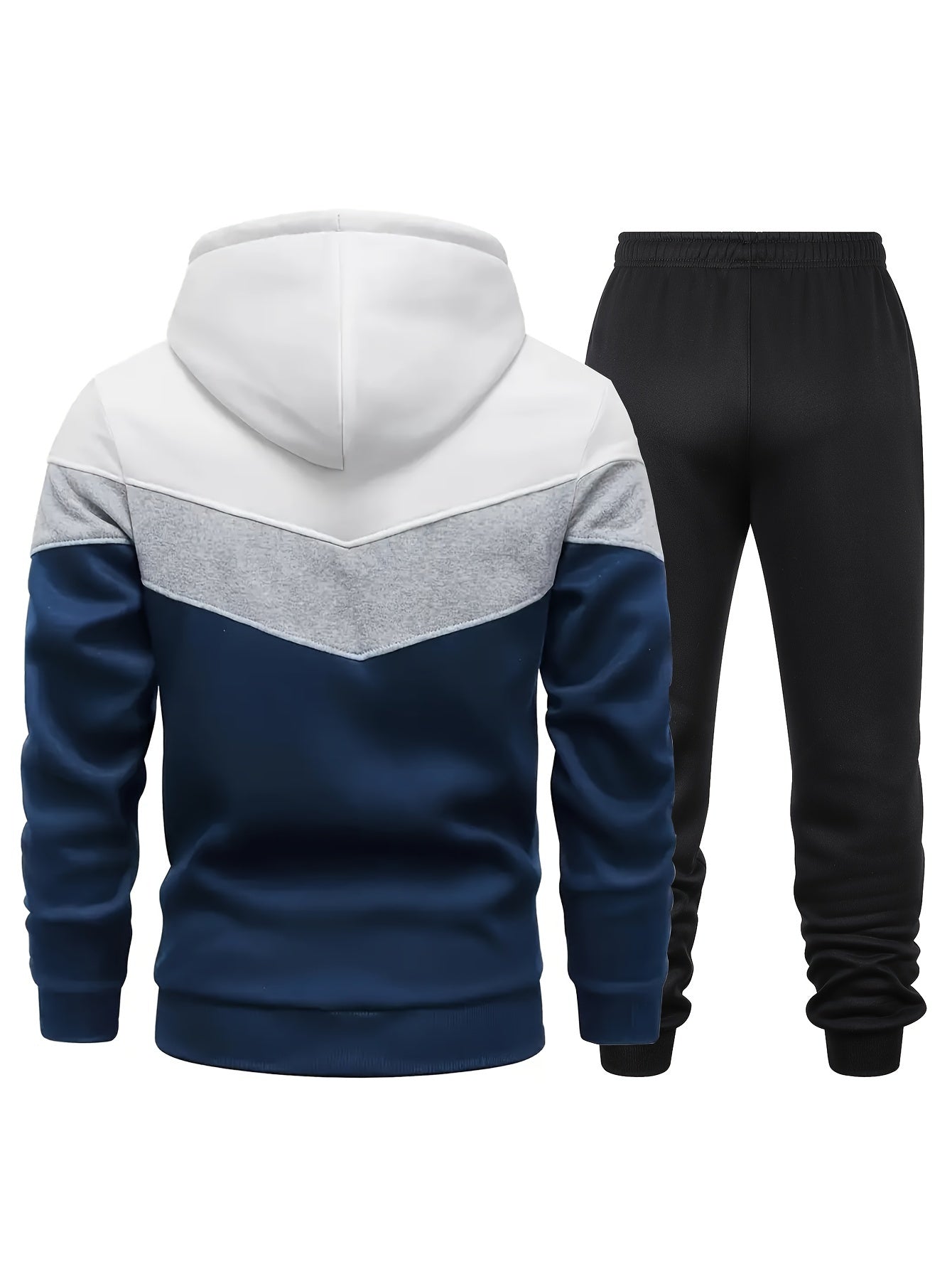 Zweiteiliges Sport-Set Weiß – Leo