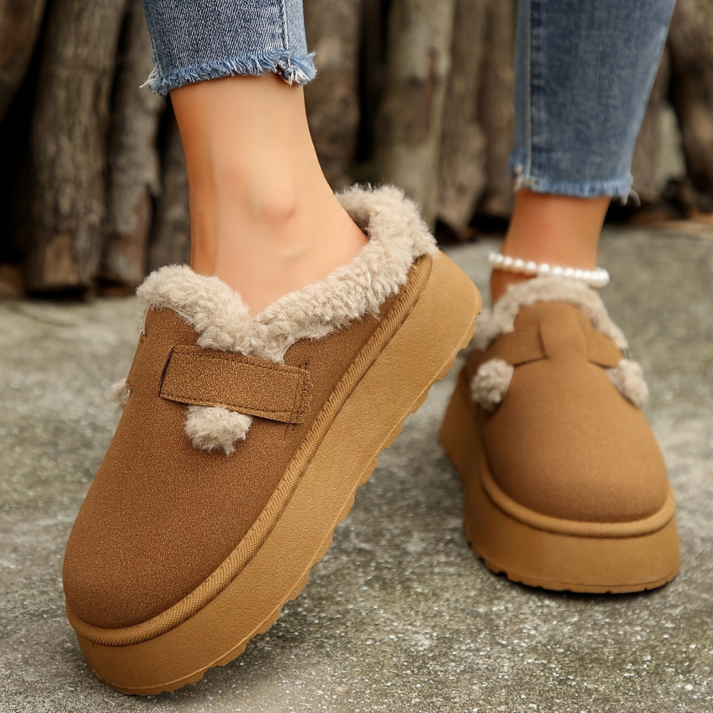 Dunkelbraune Winter Sneakers - Noor