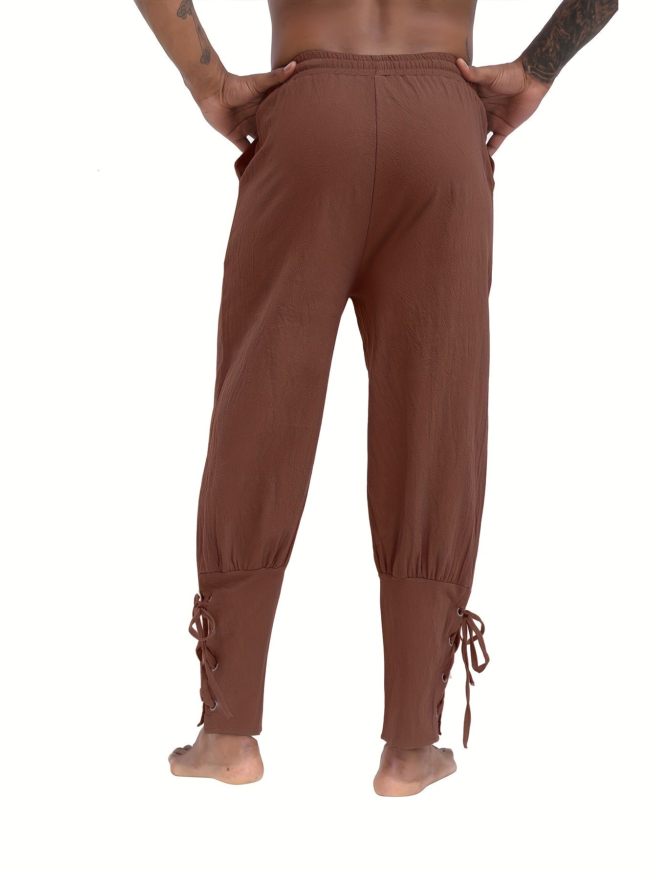 Schwarze Renaissance-Hose - Dereck