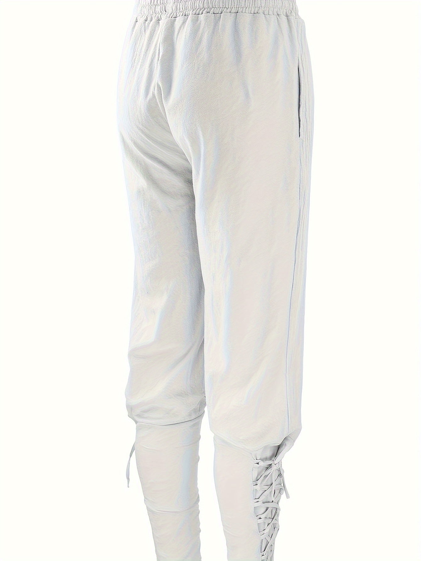 Aprikosenfarbene Retro-Hose - David