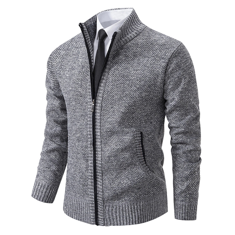 Herren Warme Jacke Rot - Jonas