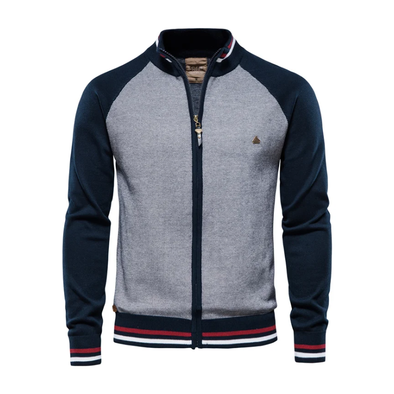 Grüne Herren Baseball Jacke – Finn