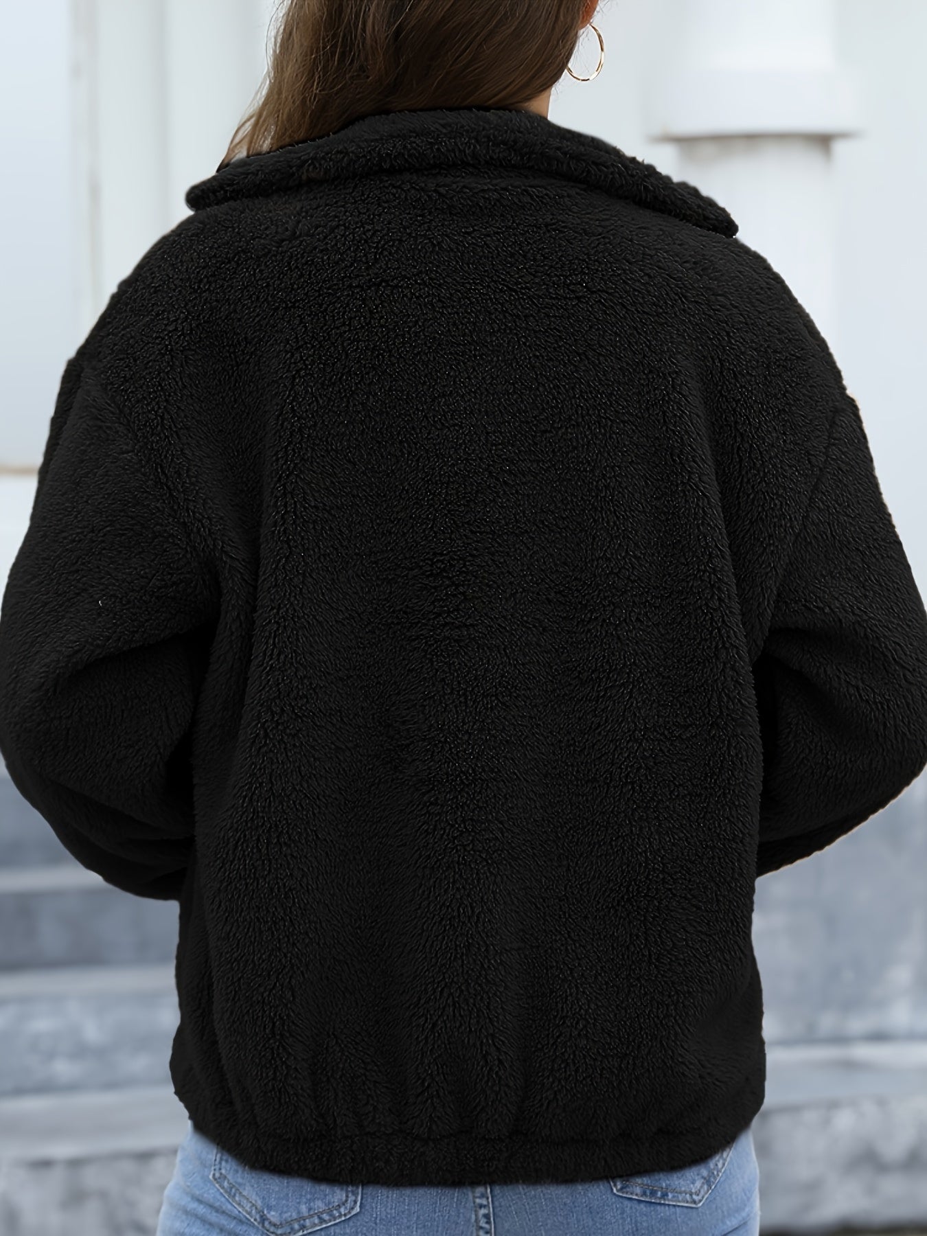 Kamel Kurze Fleecejacke - Liv