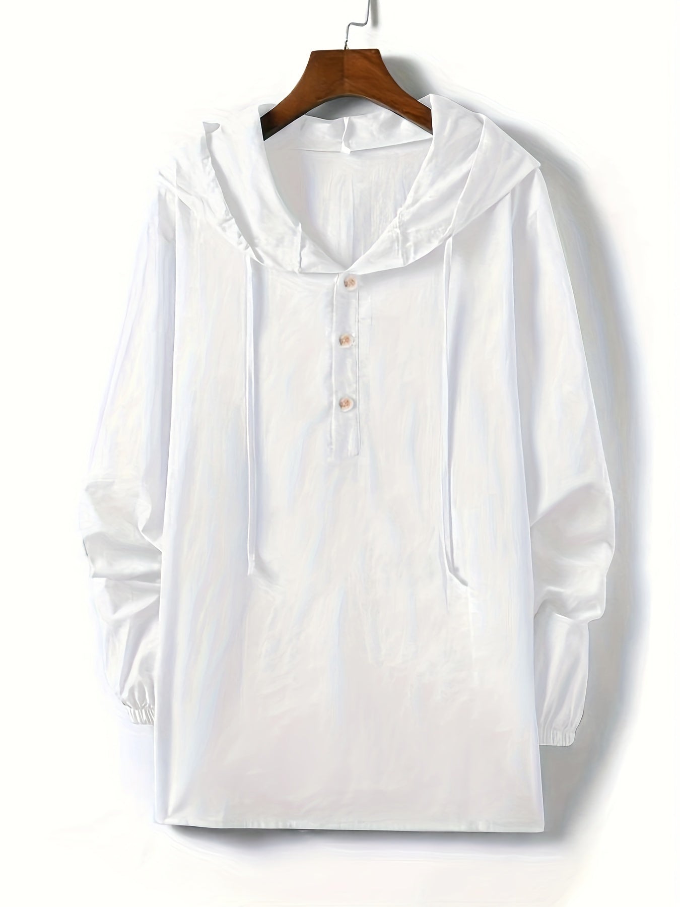 Schwarzes Henley-Shirt - Lars