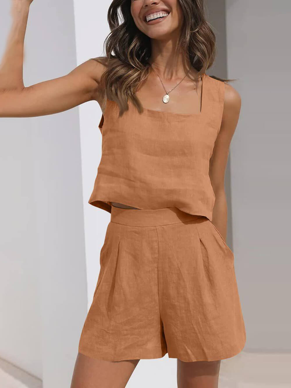 Braunes Sommer-Set - Mia