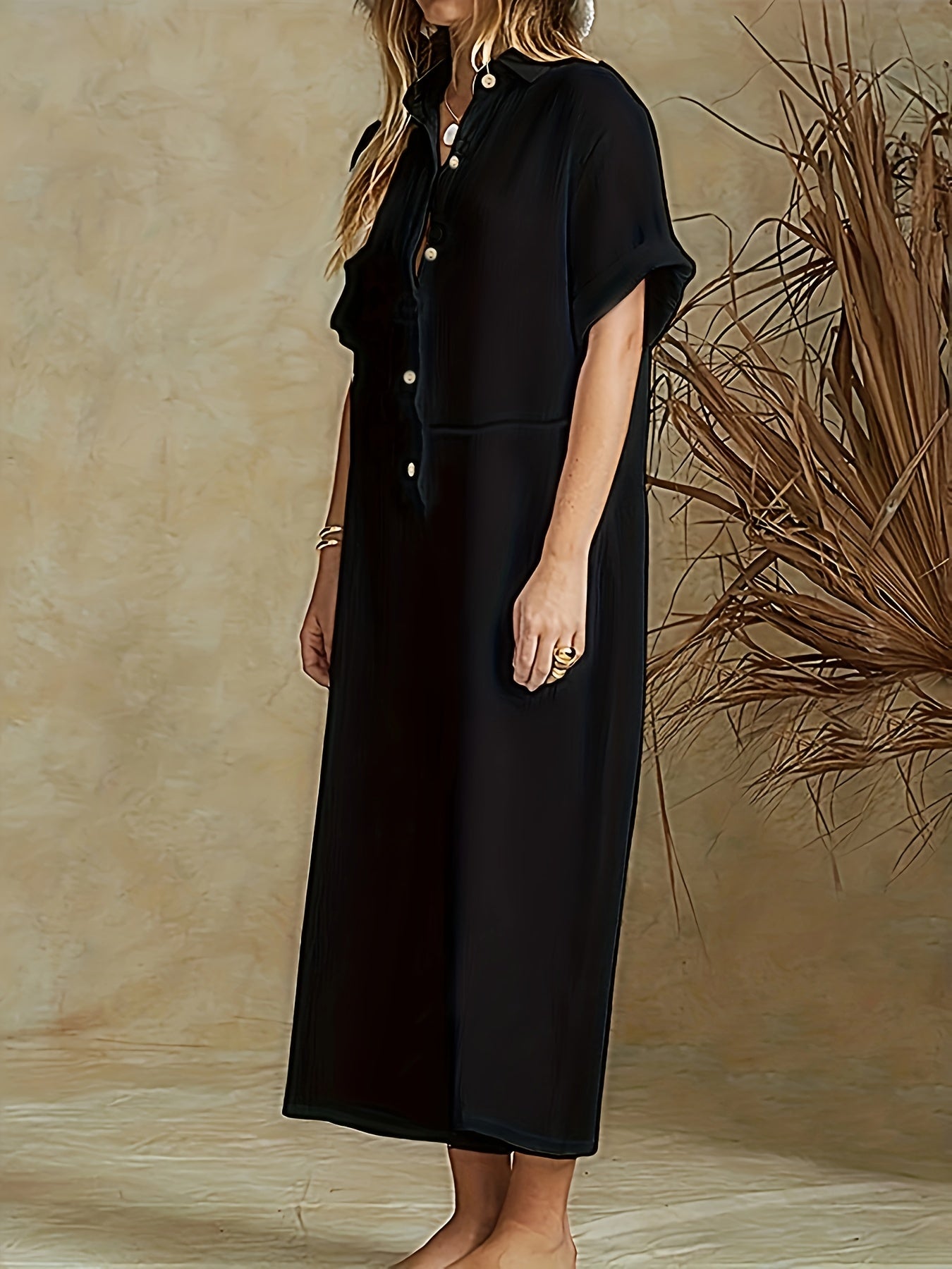 Schwarzer Jumpsuit - Greta