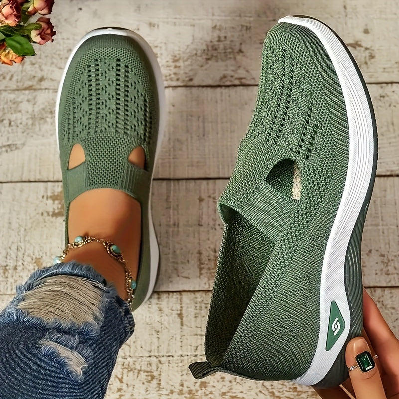 Rote Leichte Slip-On Sneakers - Ruby