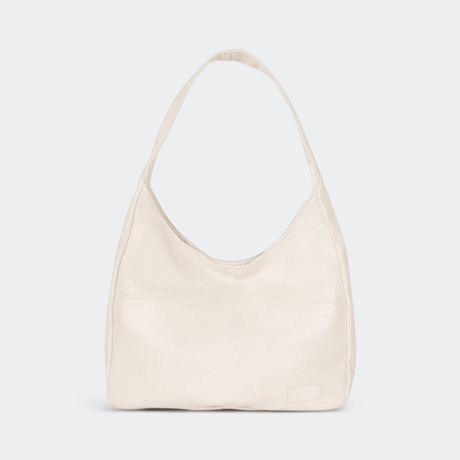 Burgunderrote Schultertasche - Elin