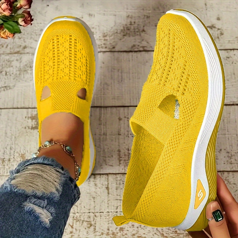 Rote Leichte Slip-On Sneakers - Ruby