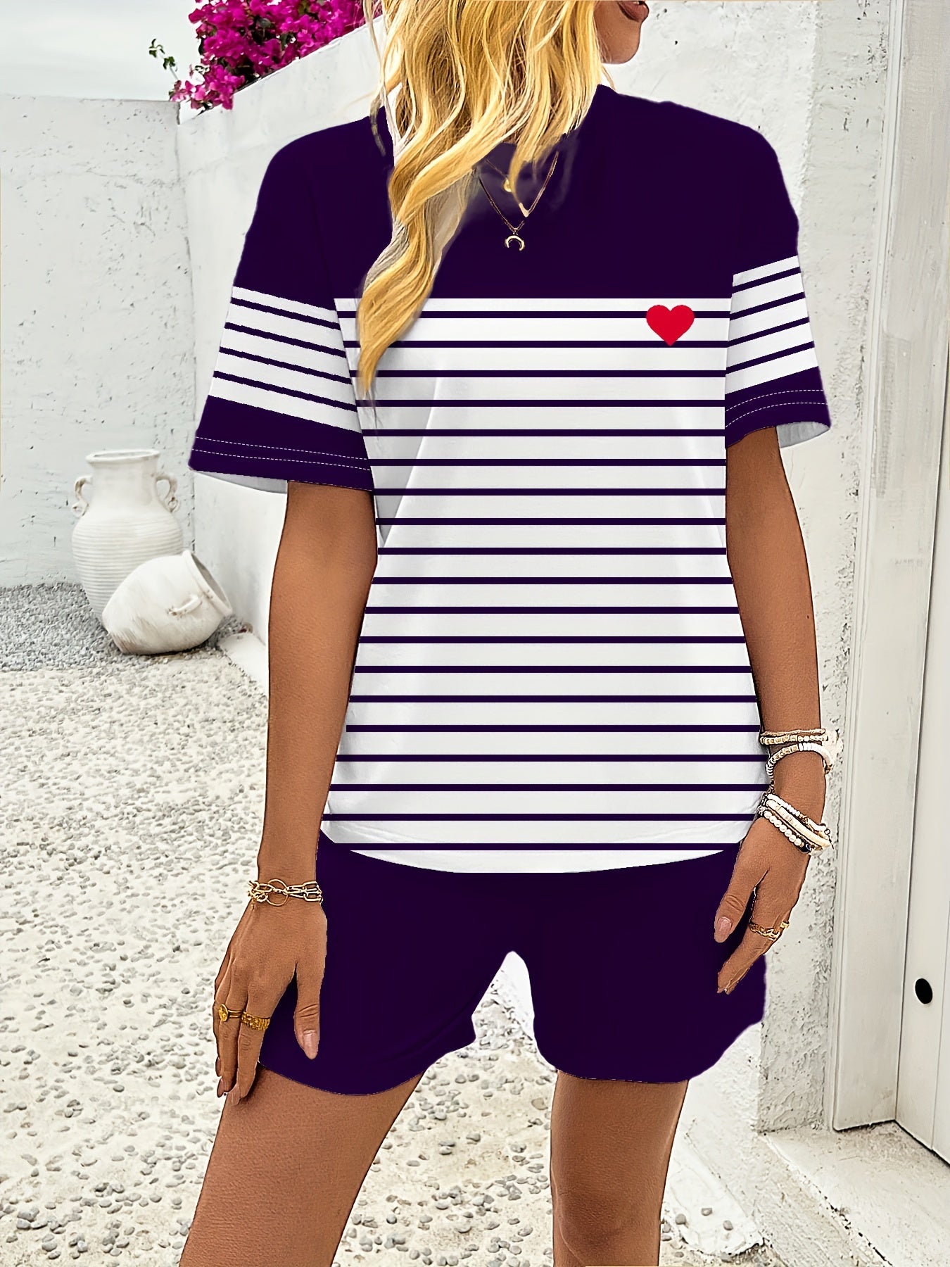 Schwarzes Sommer-Set - Anna
