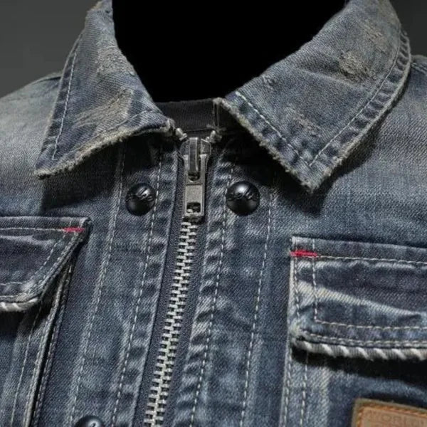Denimjacke Grau - Max