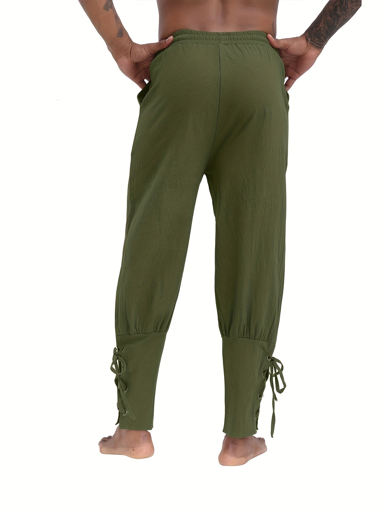 Schwarze Renaissance-Hose - Dereck