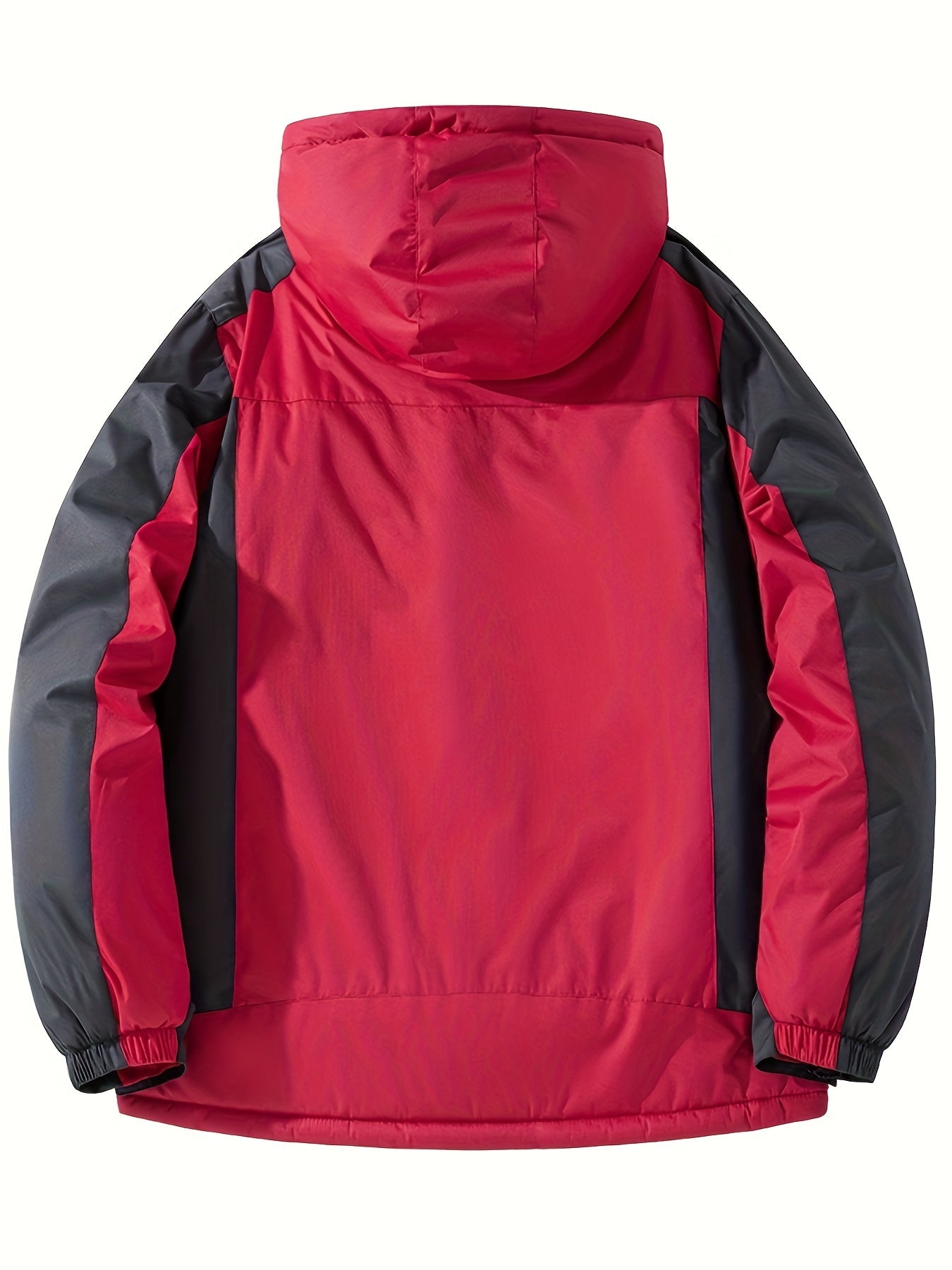 Schwarze Fleece-Winterjacke – Max