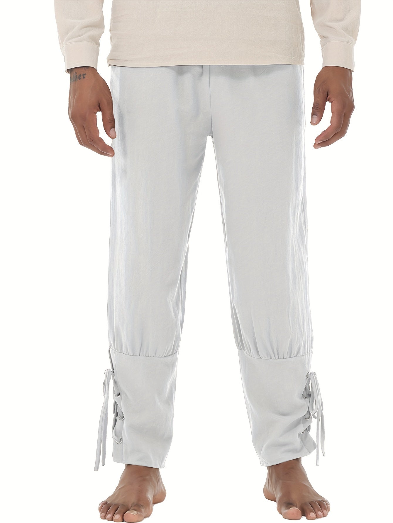 Schwarze Renaissance-Hose - Dereck