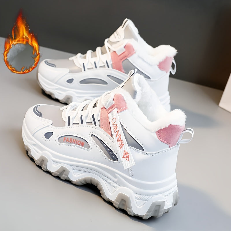 Weiße Blaue Winter Sneakers - Storm