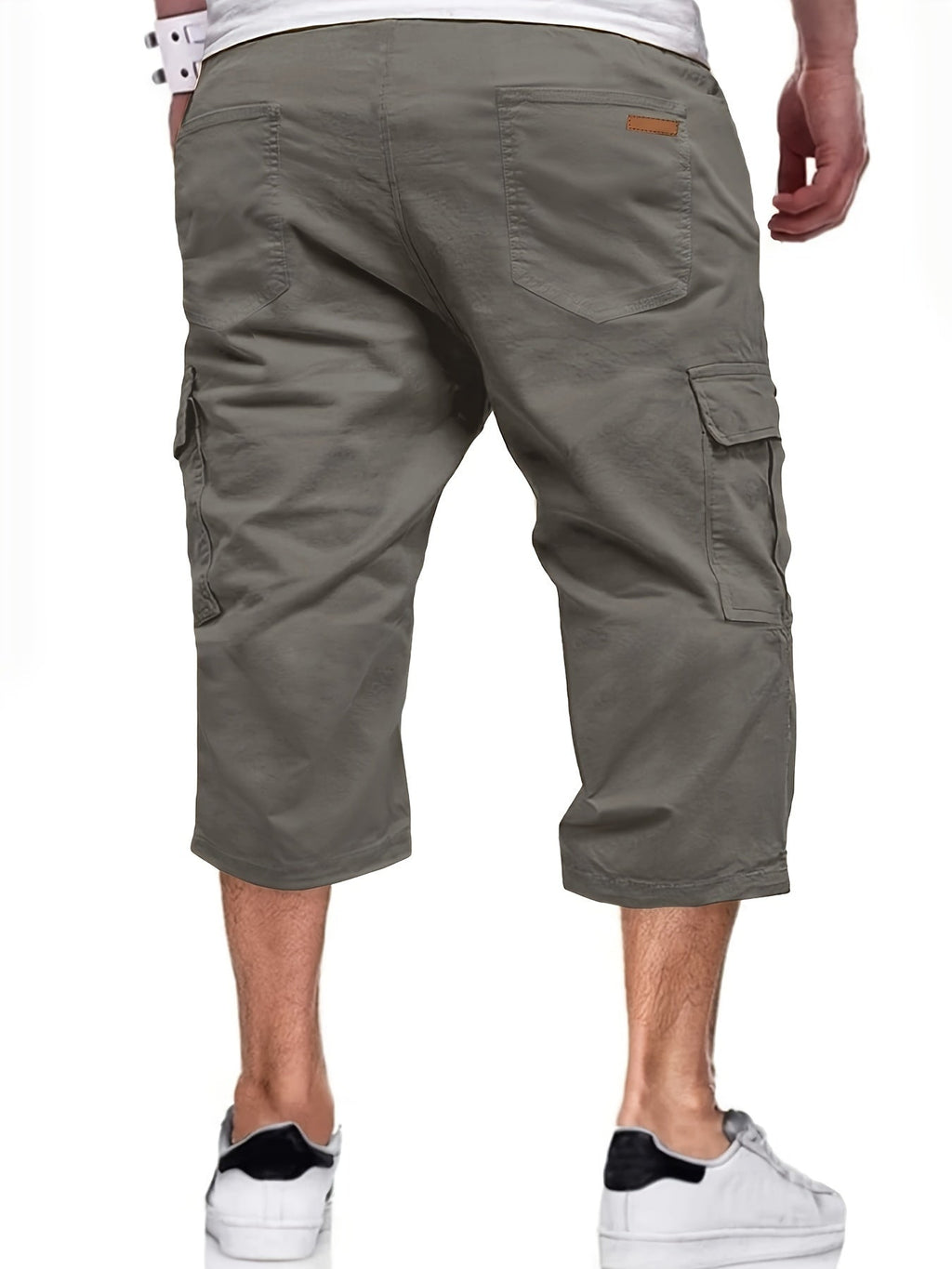 Schwarze Cargo-Bermudashorts - Clemente