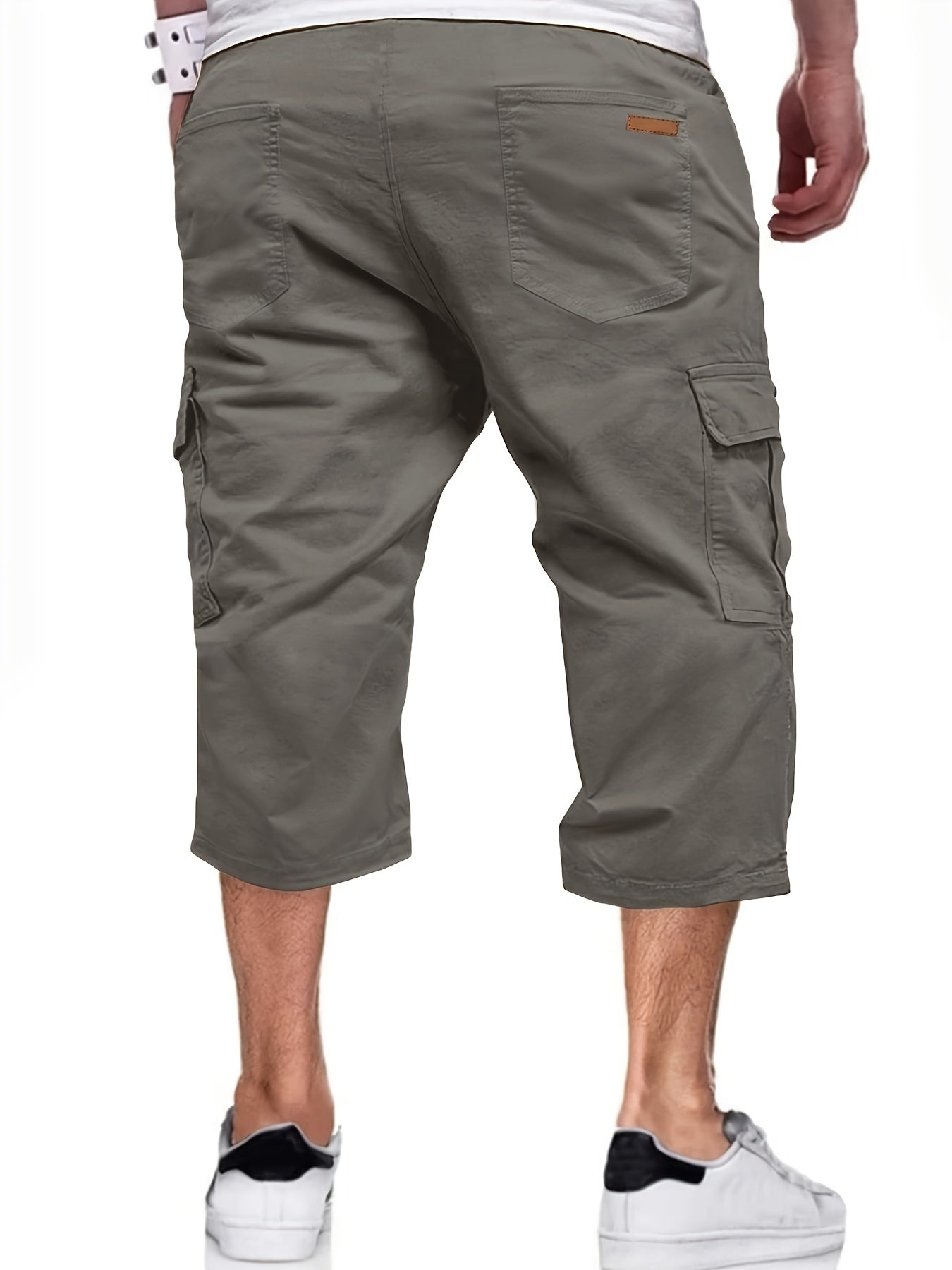 Schwarze Cargo-Bermudashorts - Clemente
