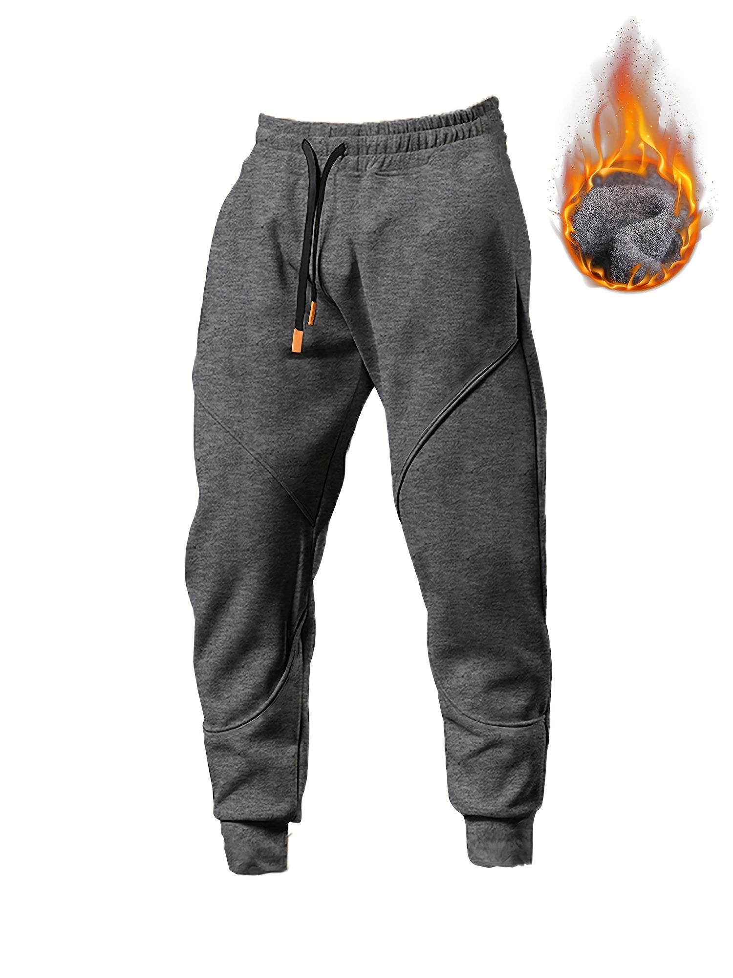 Schwarze Fleece-Jogginghose - Max