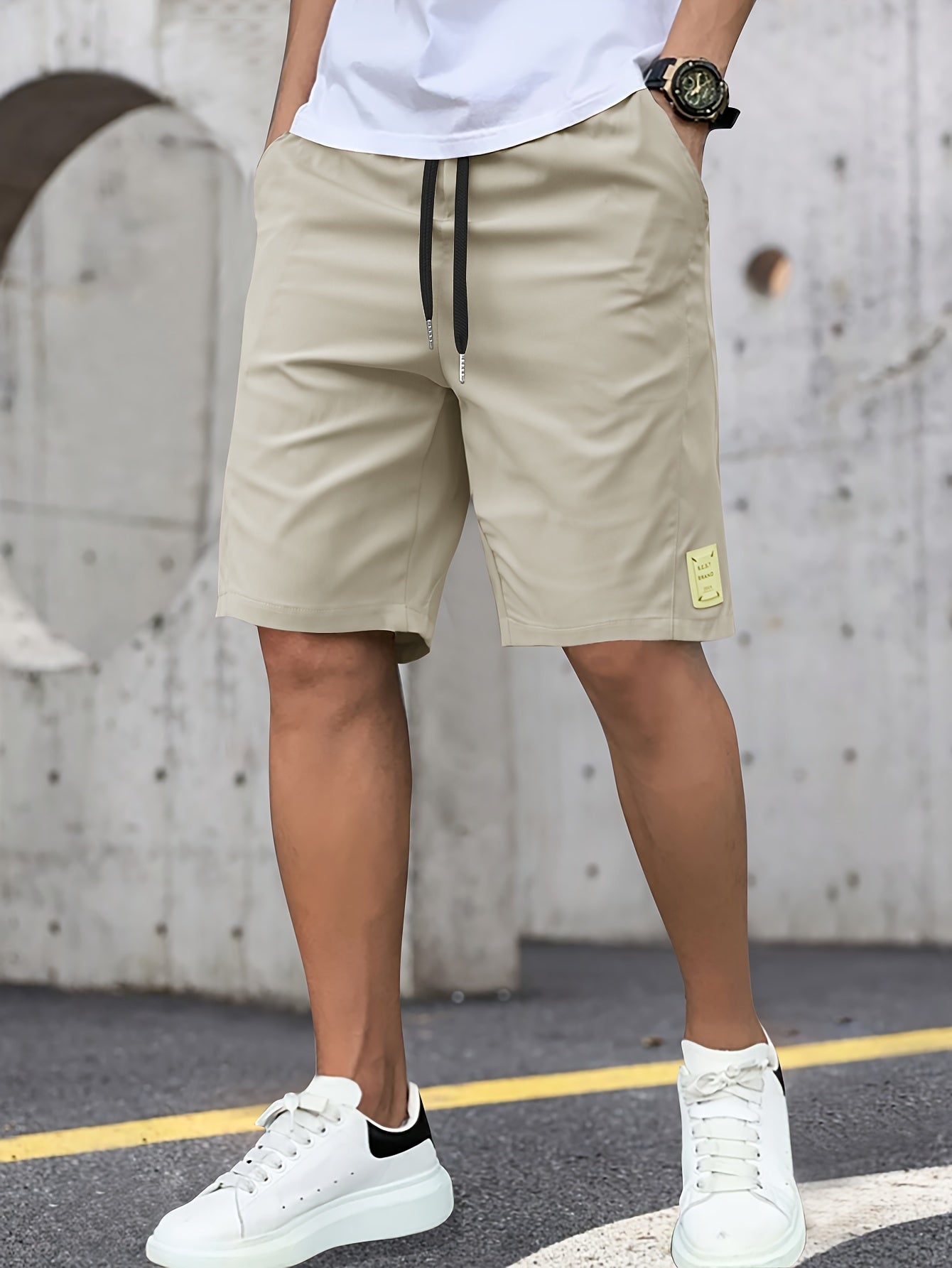 Schwarze Aktiv-Shorts - Kervin