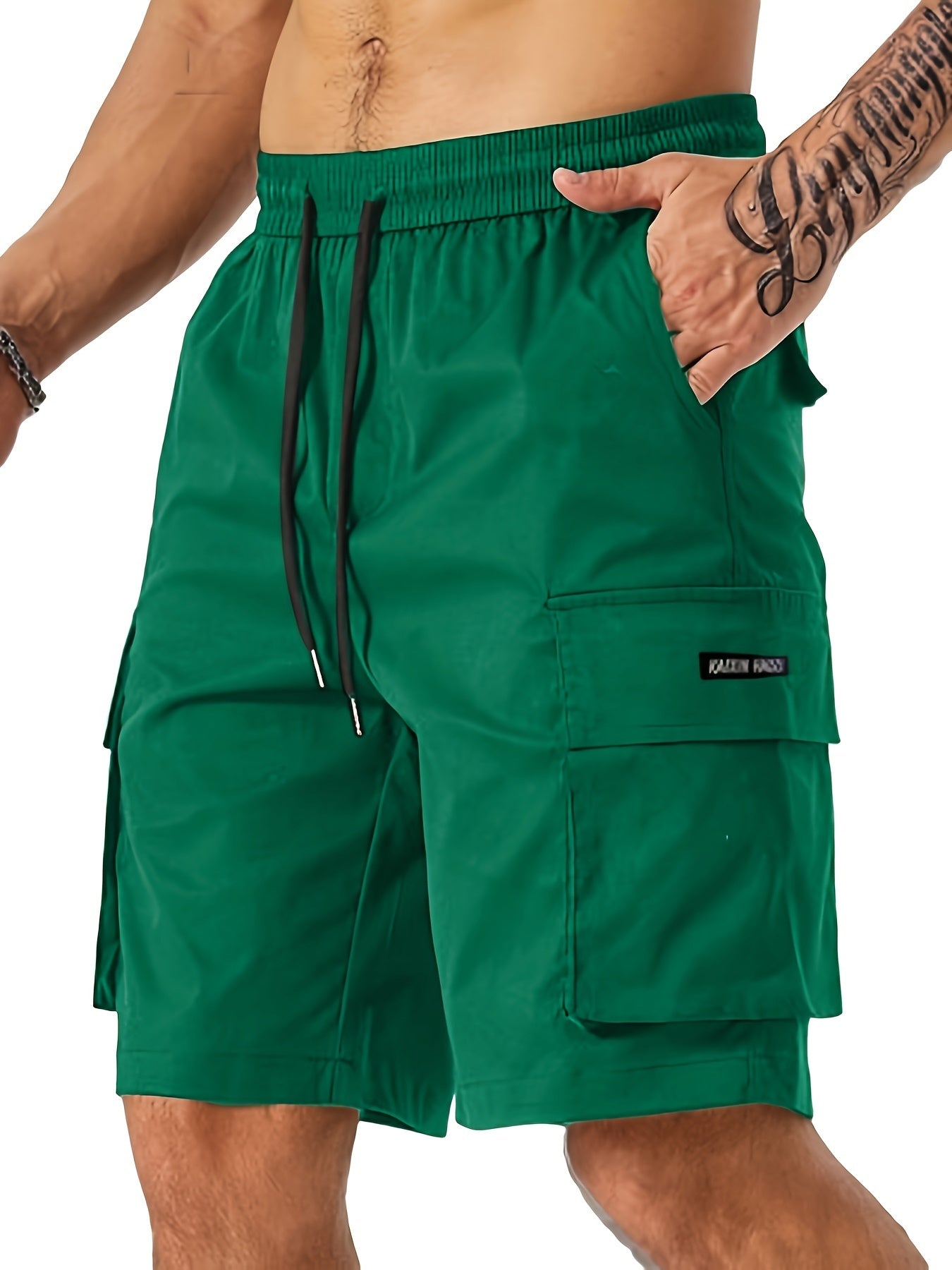 Schwarze Cargo-Shorts - Benjie