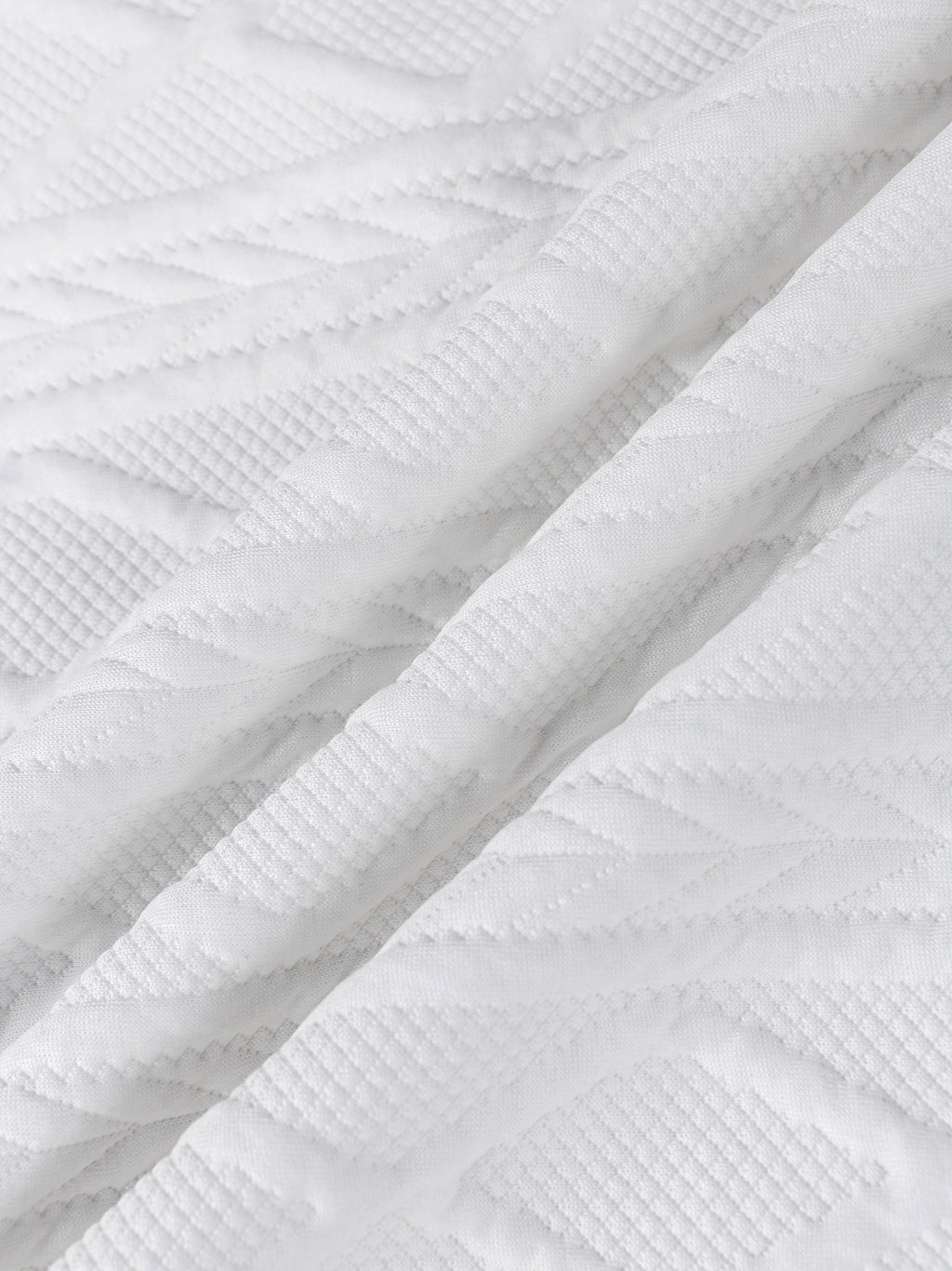 Weiß Akzentuiertes Textur Set - Emma