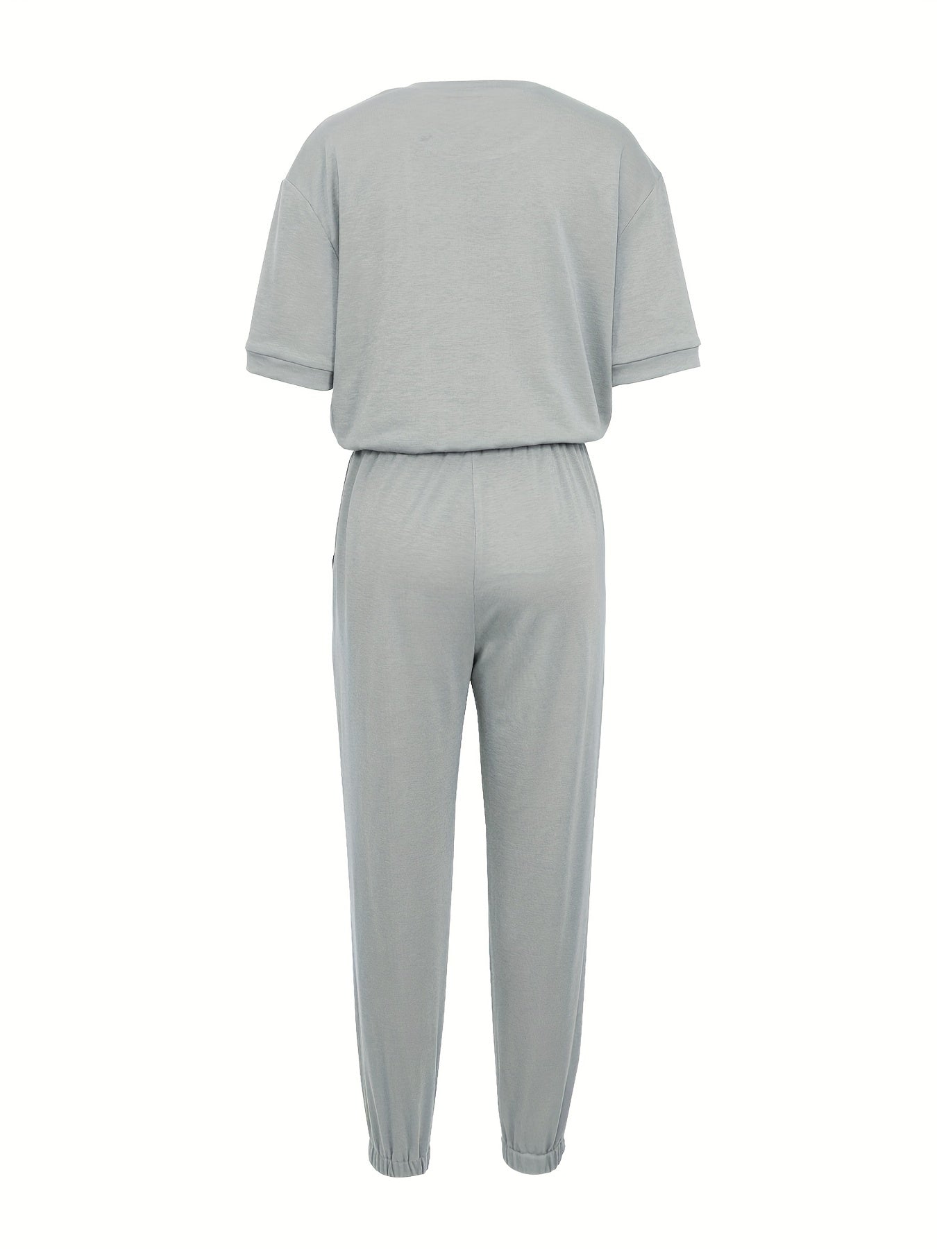 Khaki Zweiteiliges Casual Set - Noor