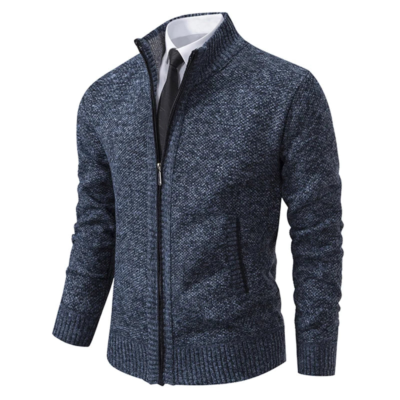 Herren Warme Jacke Rot - Jonas