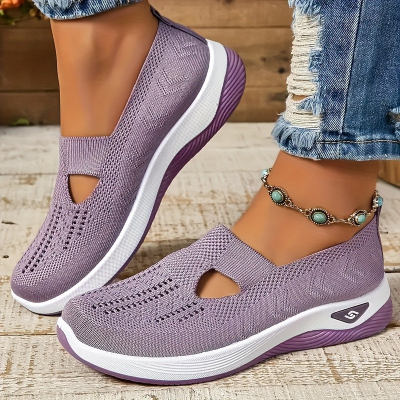 Rote Leichte Slip-On Sneakers - Ruby