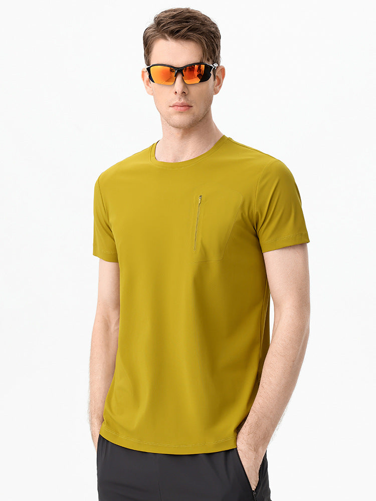 Grünes Eiskühlendes Sommer-T-Shirt - Max