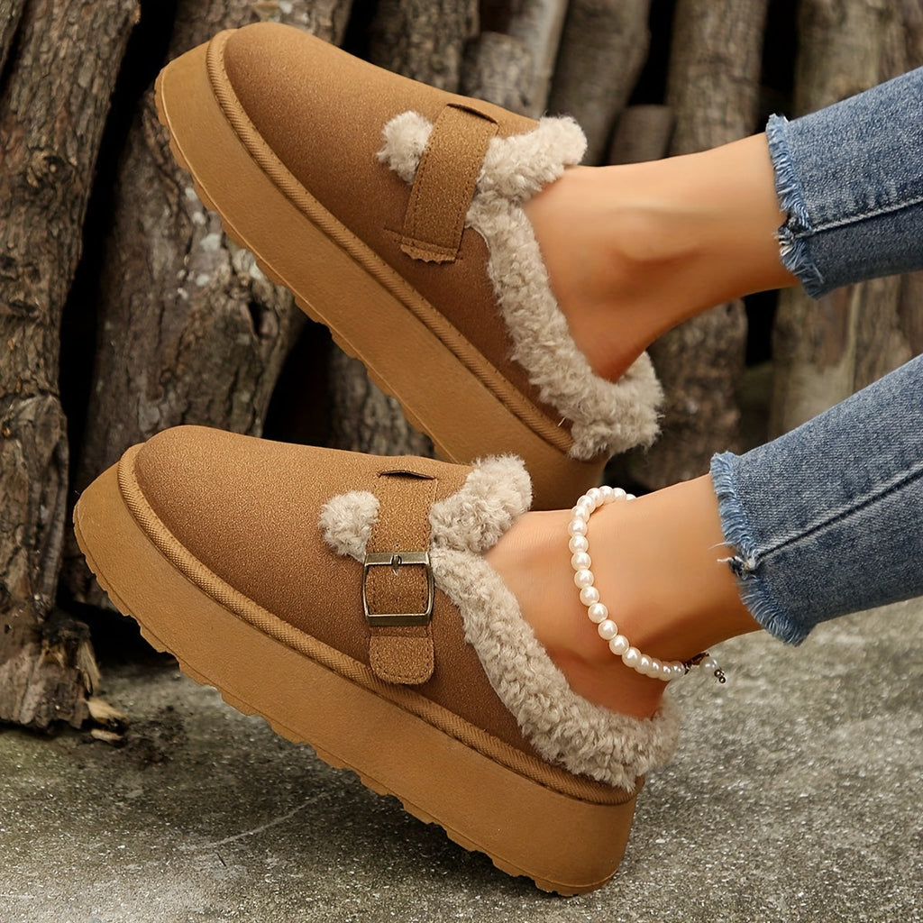 Dunkelbraune Winter Sneakers - Noor