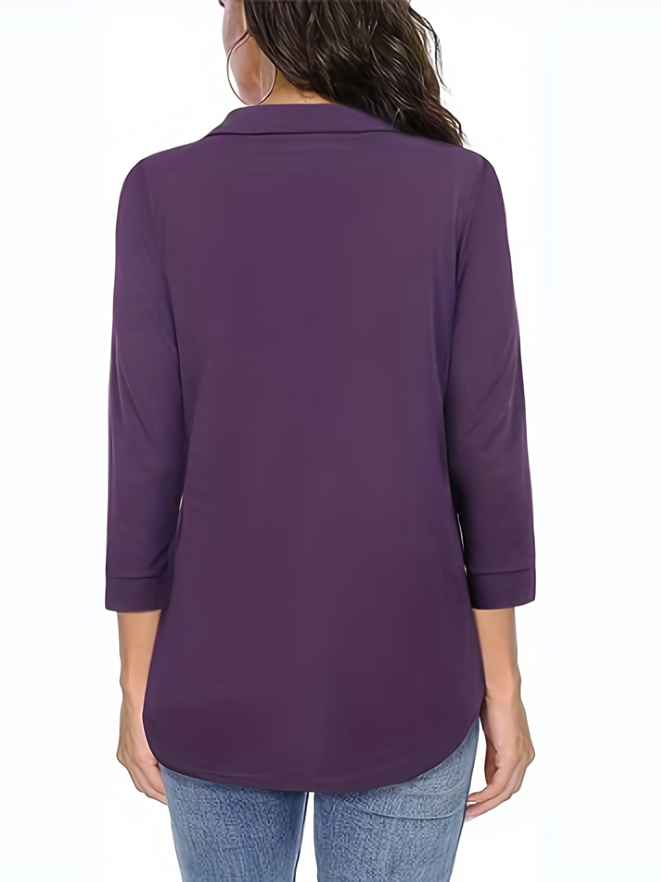 Rote Tunika Bluse - Sophie