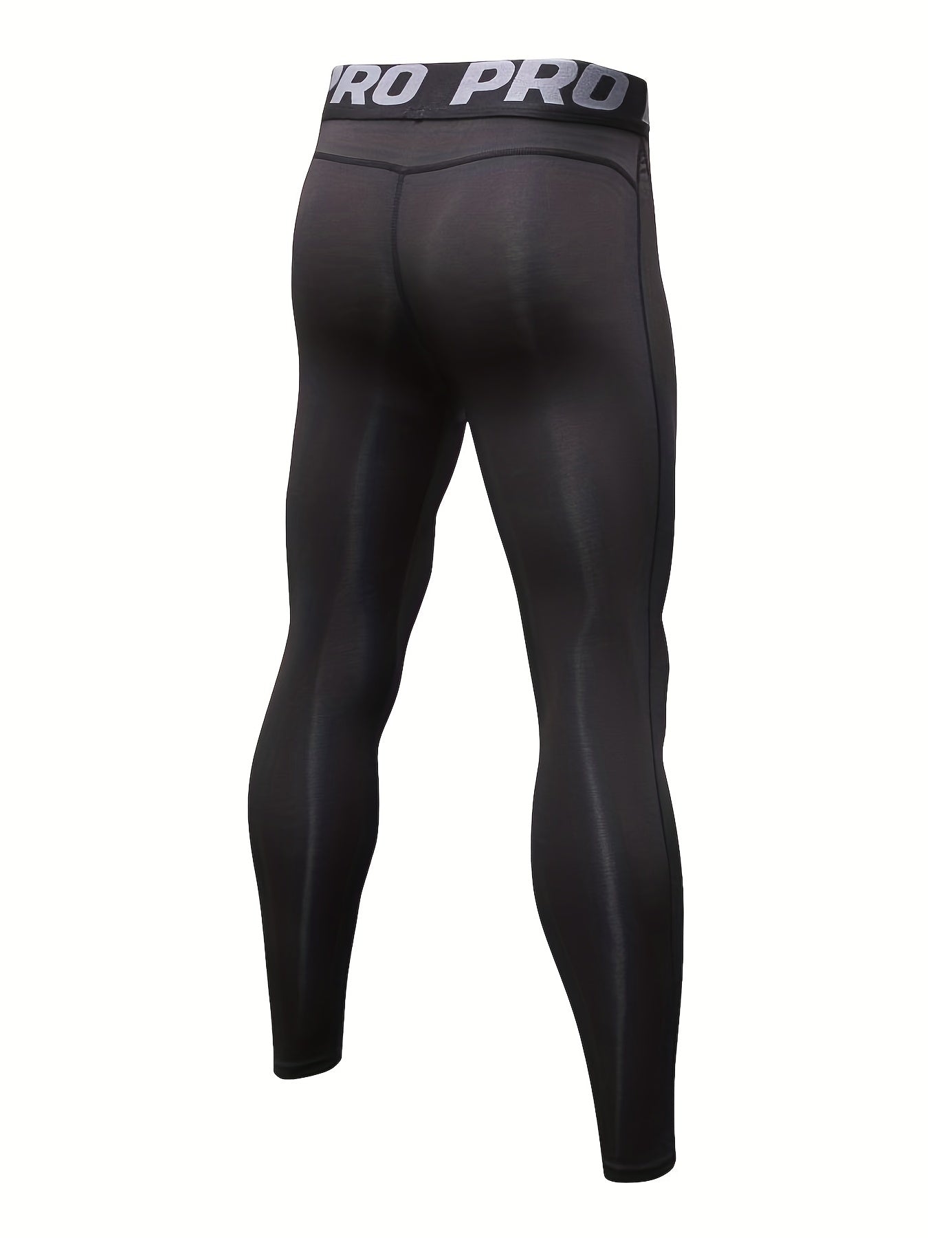 Schwarze Kompressions-Leggings - Wendell