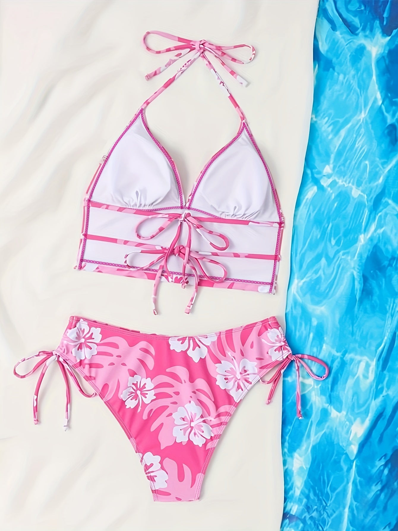 Pinkes Tankini-Set - Agatha