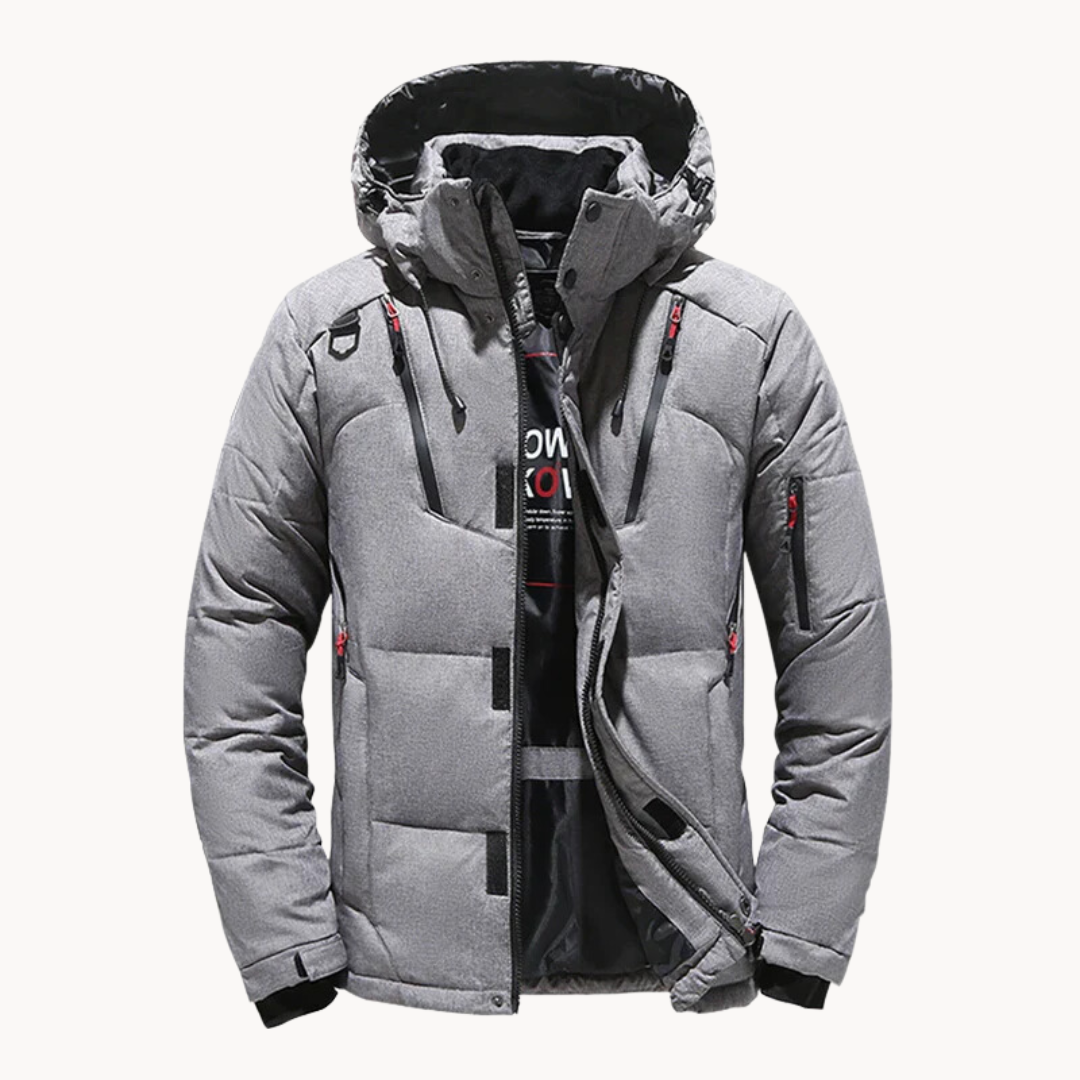 Daunen-Steppjacke Grün - Atlas