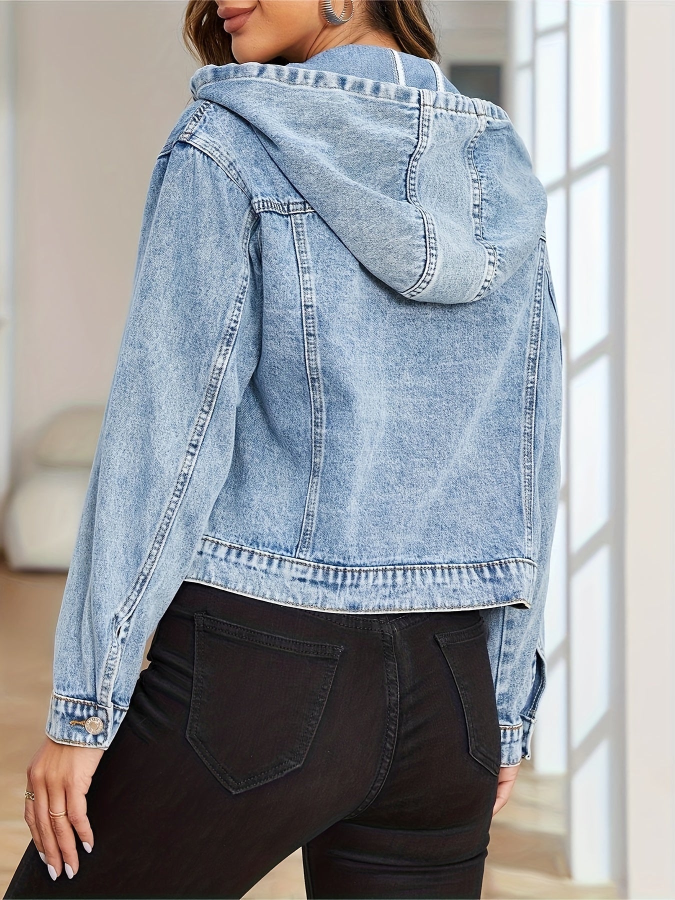 Blaue Denimjacke - Isa