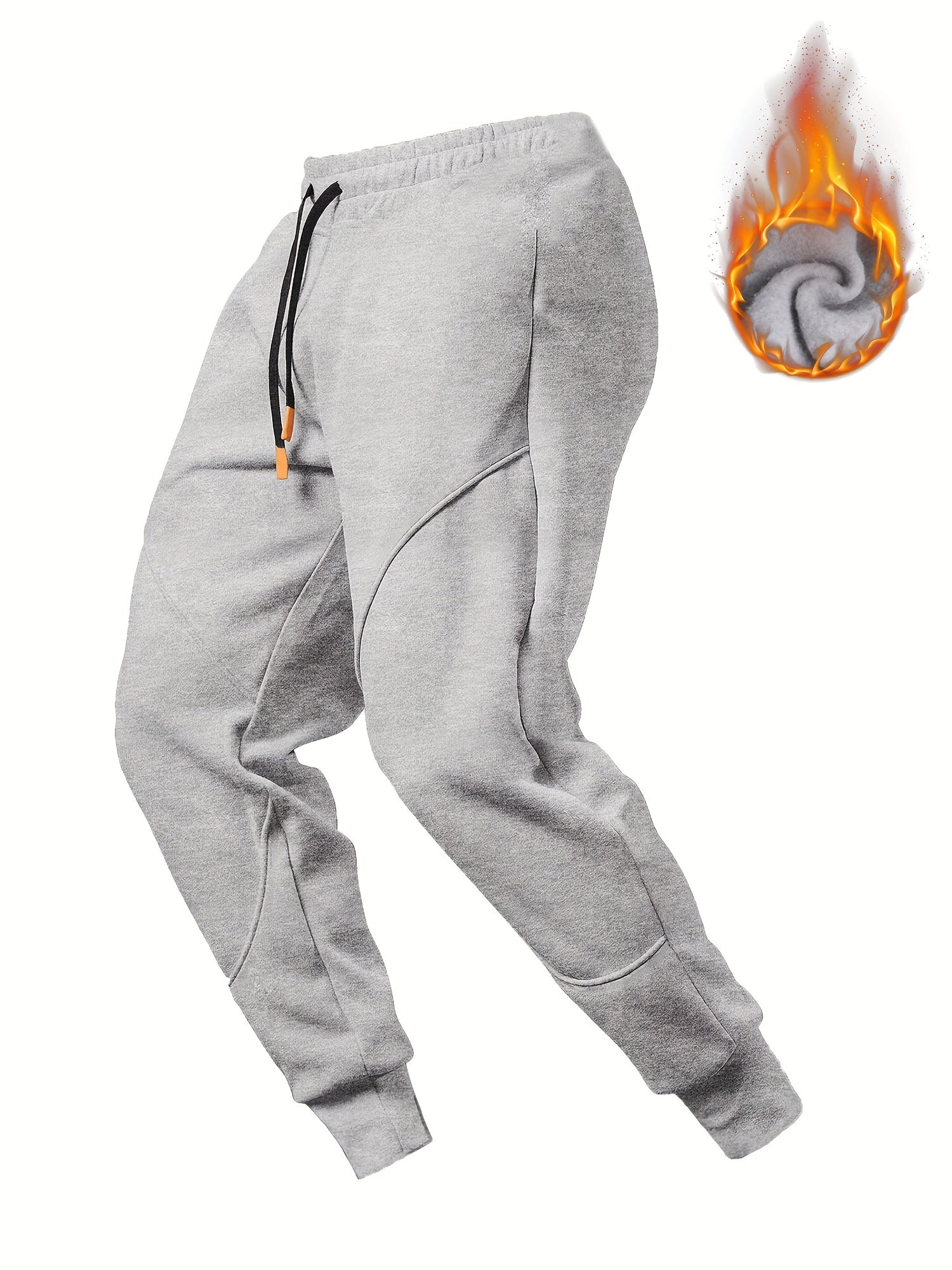 Schwarze Fleece-Jogginghose - Max