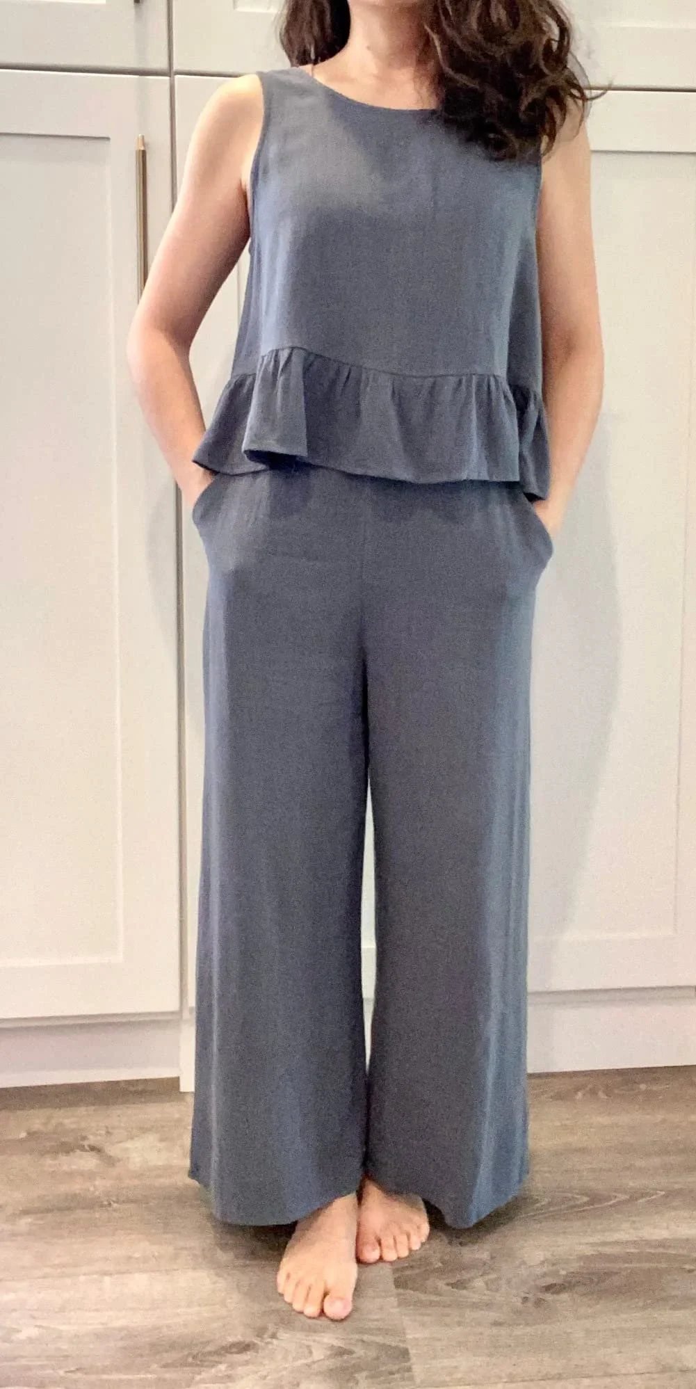 Zara - Schwarzes Sommer-Set für Damen