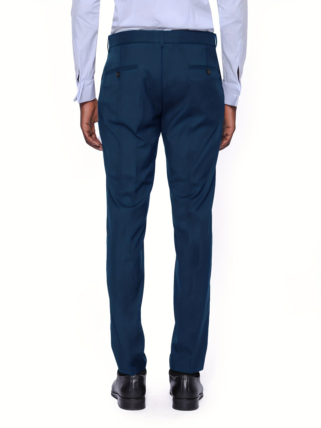 Schwarze Slim-Fit Hose - Kane