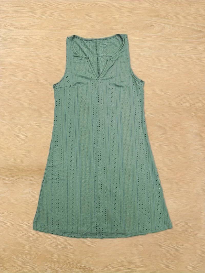 Luna - Weißes Kleid mit Ausschnitten in einfarbiger Farbe