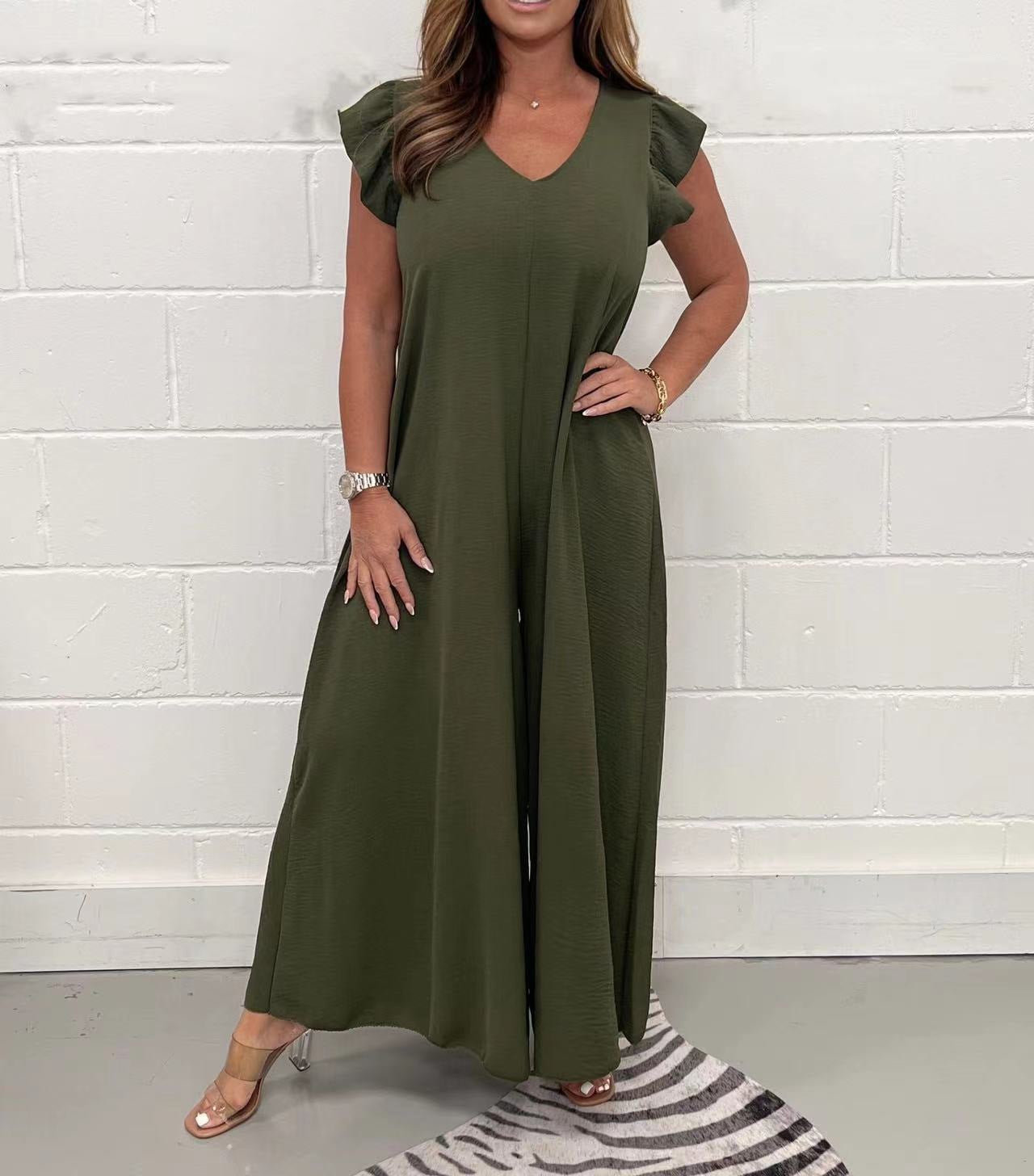 Schwarzer Casual Jumpsuit - Lara